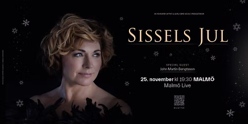 SISSELS JUL 2026 | Malm\u00f6 Live, MALM\u00d6 | 25.11.26