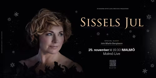SISSELS JUL 2026 | Malm\u00f6 Live, MALM\u00d6 | 25.11.26