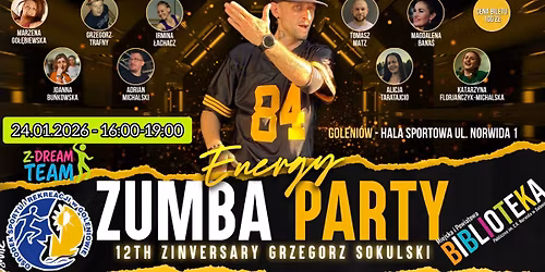 ENERGY ZUMBA PARTY \u2013 12th Zinversary Grzegorz Sokulski