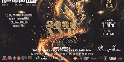 CAPODANNO 2026 \u2022 GRAN GALA AL PAPPAFICO \u2022