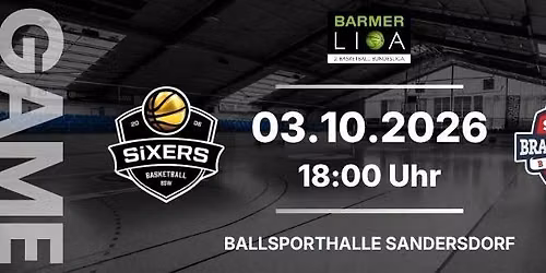 ProB 1.Heimspiel 2026\/27: BSW Sixers vs. SG Braunschweig | ProB Nord