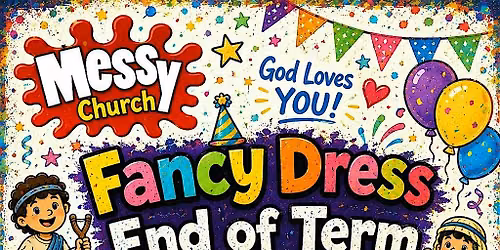 Fancy dress - come as your favourite bible character. Bring and share food