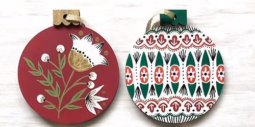 ARTernoon - Christmas Decoration Painting