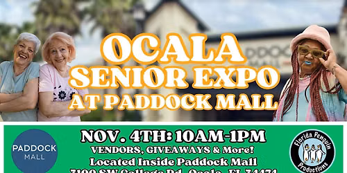 Ocala Senior Expo at Paddock Mall (2026)