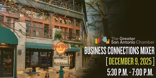 2025 DECEMBER BUSINESS CONNECTIONS MIXER HOSTED BY HARD ROCK CAFE