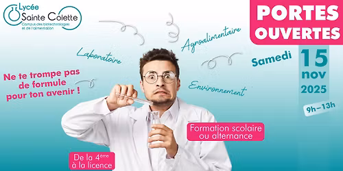 Portes Ouvertes Lyc\u00e9e Sainte Colette