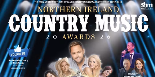 The 2026 Northern Ireland Country Music Awards Voted by the Public.