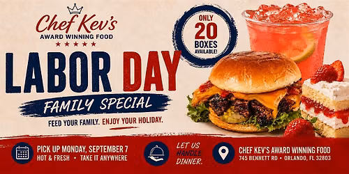 Labor Day | Vegan BBQ (Rated#1 in Orlando)