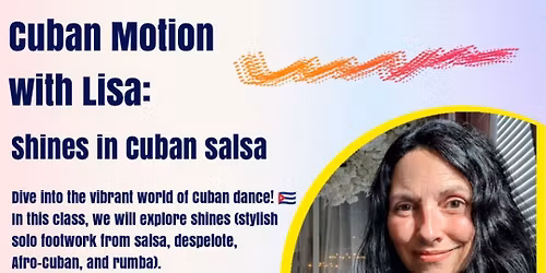 Cuban Motion with Lisa: shines in Cuban salsa