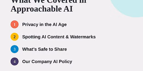Approachable AI Lunch & Learn