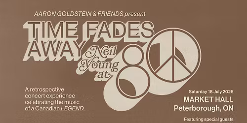 Time Fades Away: NY @ 80 Presented by Market Hall PAC and Aaron Goldstein & Friends