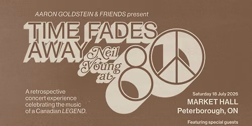 Time Fades Away: NY @ 80 Presented by Market Hall PAC and Aaron Goldstein & Friends