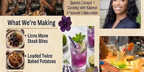 HER HEALING ERA A Plant-Based Cooking Class & Mixology Experience