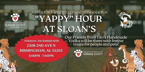 GBHS "Yappy" Hour at Sloan's