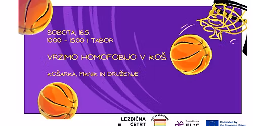 Vrzimo homofobijo v ko\u0161: ko\u0161arka, piknik dru\u017eenje