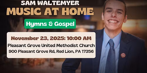 Music at Home | Pleasant Grove UMC