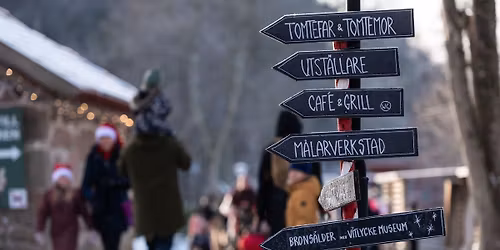 Julmarknad på Nordens Ark