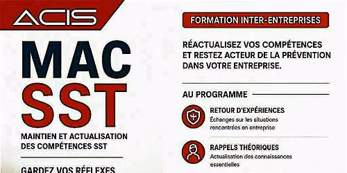 Mise \u00e0 Jour des Comp\u00e9tences SST