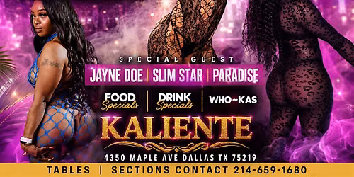 HER BLAKK PRIDE "EXOTIC EDITION"  @ KALIENTE SATURDAY SEPT. 26TH 5-9PM