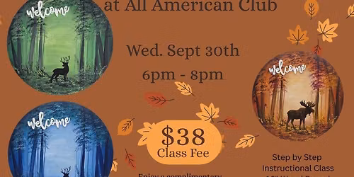 Fall Painting at All American Club