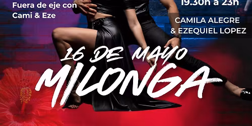 Milonga Especial con Camila Alegre y Ezequiel L\u00f3pez en Querido Tango Bilbao 