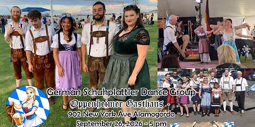 German Schuhplattler Dance Group