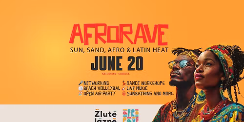 AfroRave On BEACH - June 20th