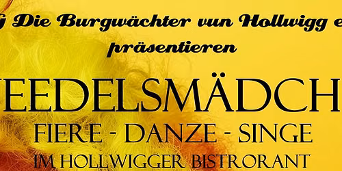 VEEDELSM\u00c4DCHE  *  FIERE - DANZE - SINGE