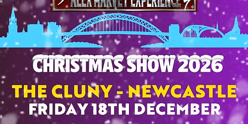 Sensational Alex Harvey Experience - Xmas Show 2026 (Newcastle)