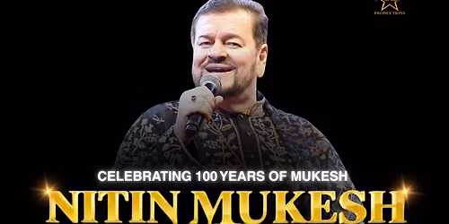 Nitin Mukesh at Union County Performing Arts Center