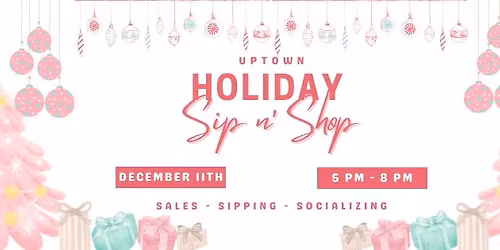 Holiday Sip n' Shop