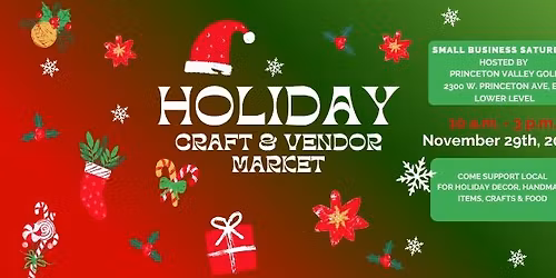 Holiday Craft and Vendor Market