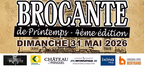 Brocante de Printemps 2026 - 31 Mai