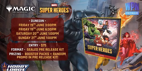 Magic: the Gathering - Marvel Super Heroes Pre Release!