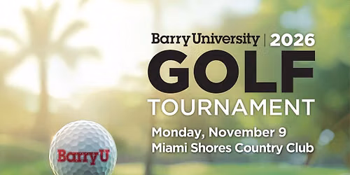 32nd Annual Barry University Golf Tournament