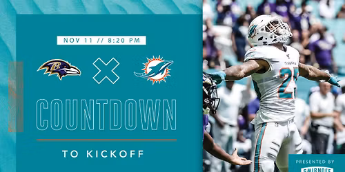 Baltimore Ravens at Miami Dolphins