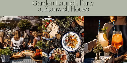 Garden Launch Party at Stanwell House