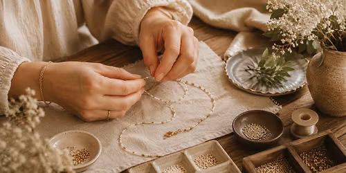 Beaded Necklace Workshop | Bakewell, Derbyshire