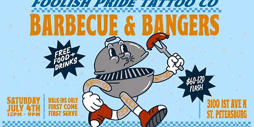 BARBECUE & BANGERS! FLASH WEEKEND