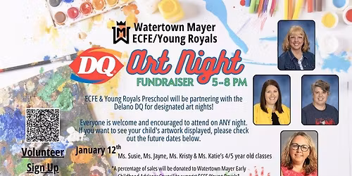 Young Royals DQ Art Night! 