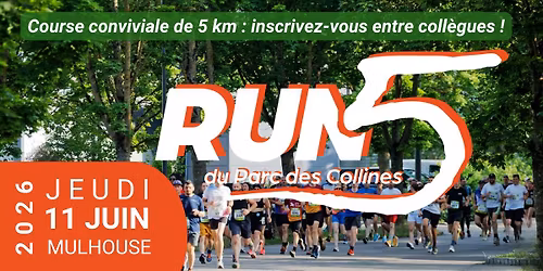 RUN 5 du Parc des Collines \u00e0 Mulhouse 2026 - 12e \u00e9dition