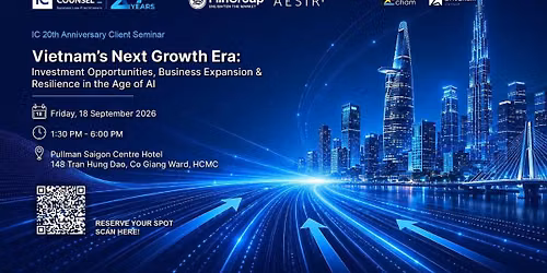 IC 20th Anniversary Client Seminar "Vietnam's Next Growth Era"