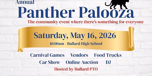 Panther Palooza & Car Show 2026