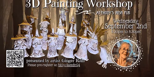 3D Painting Workshop with artist Ginger Rain