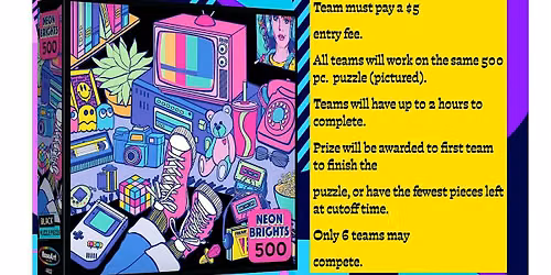 80's Throwback Puzzle Race
