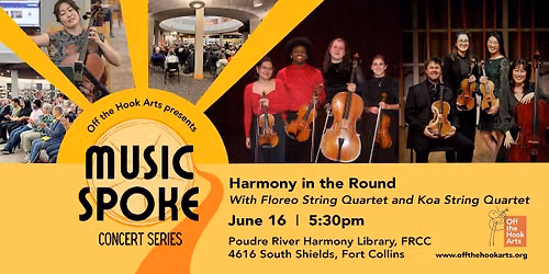 Harmony in the Round With The Koa String Quartet and the Floreo String Quartet