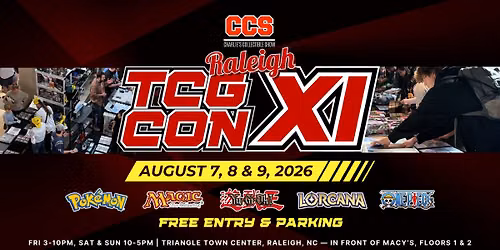 Raleigh TCG Con XI
