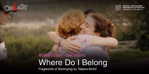 \u2640\ufe0fWHERE DO I BELONG? - Women\u2019s Event & Cin\u00e9-debate 
