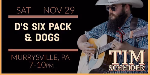 Tim Schmider at D's Six Pack & Dogs (Murrysville, PA)