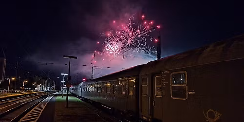 Sonderzug \u00bbRhein in Flammen\u00ab nach Oberwesel mit Schifffahrt und Abendessen